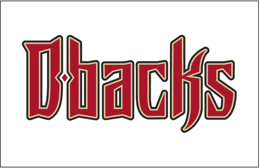 Arizona Diamondbacks 2007-2015 Jersey Logo 02 vinyl decal